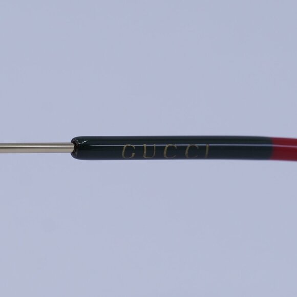 Gucci GG0681S 001 Sunglasses Gold Square Frame, Clear Photochromic Lenses - Picture 3 of 10